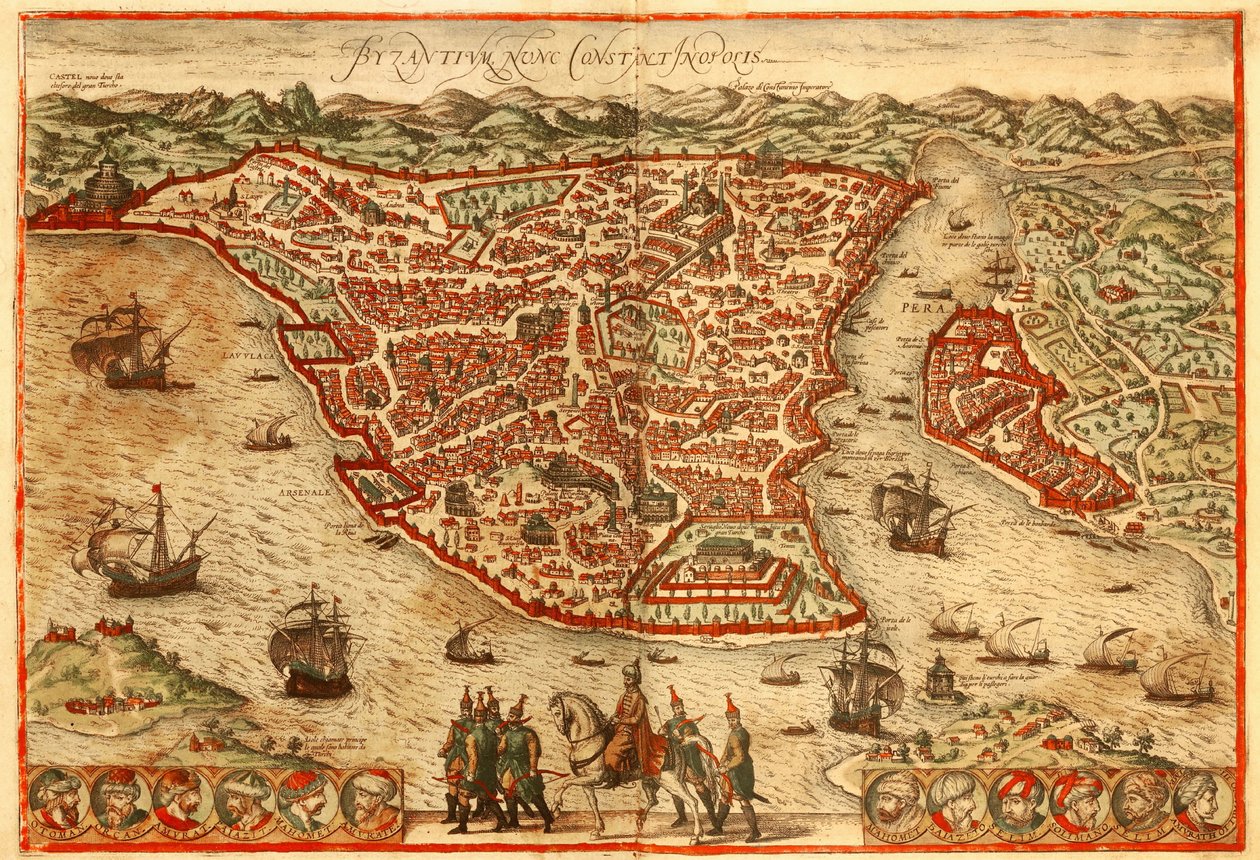 Isztambul alkotó: Georg and Hogenberg Franz (1535 90) Braun