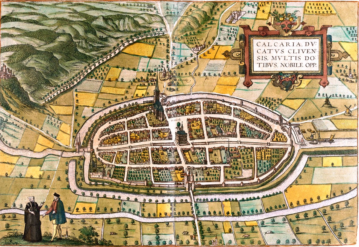 Kalkar, Németország alkotó: Georg and Hogenberg Franz (1535 90) Braun