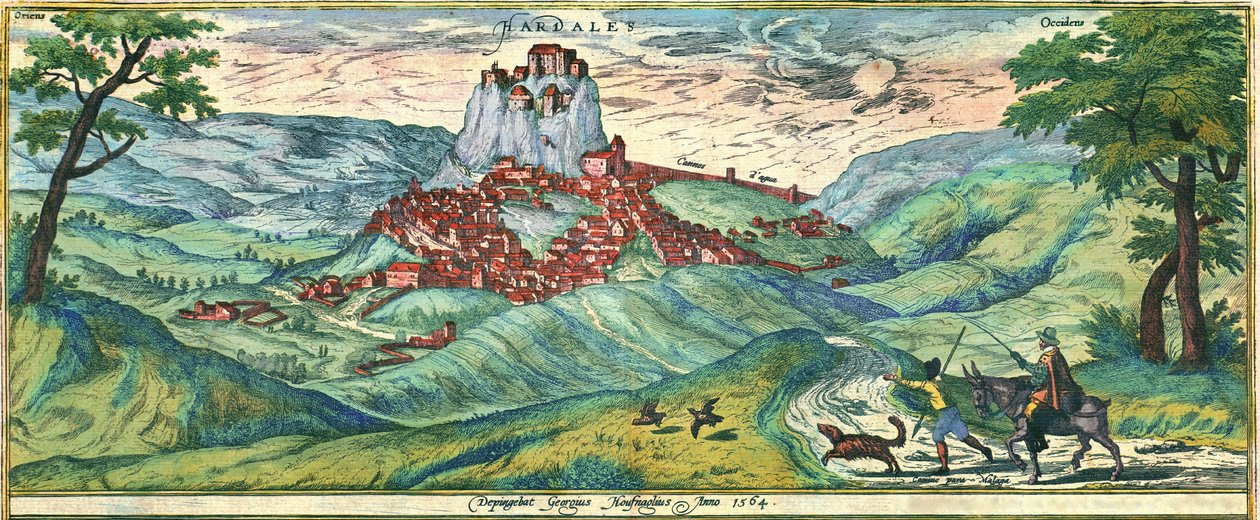 Malaga város alkotó: Georg and Hogenberg Franz (1535 90) Braun