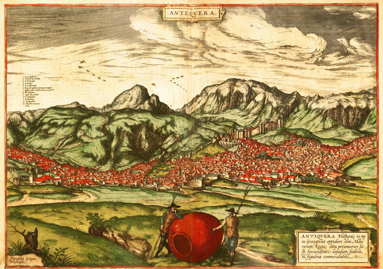 Parasztok nagy boroshordóval alkotó: Georg and Hogenberg Franz (1535 90) Braun