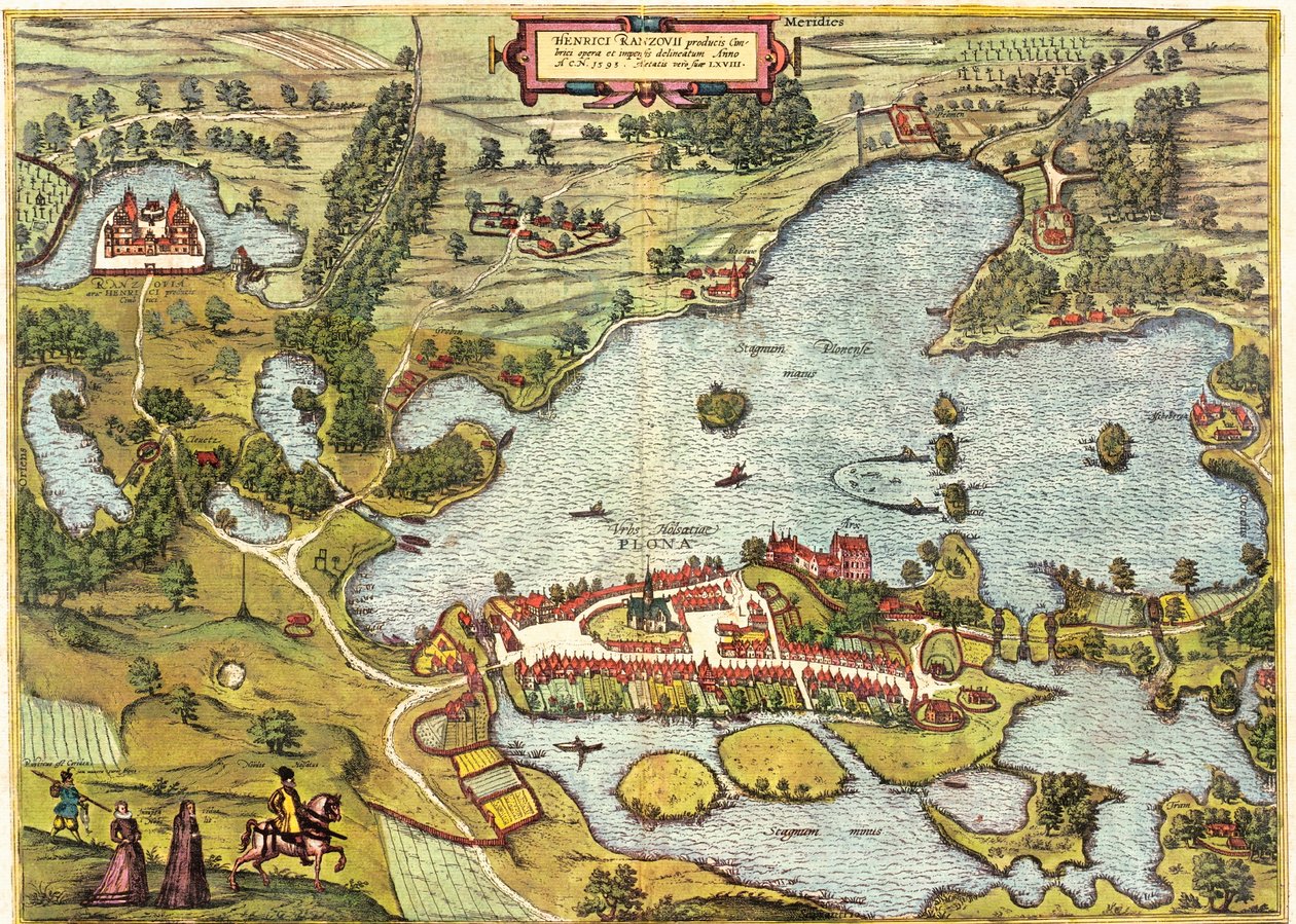 Plon, Németország alkotó: Georg and Hogenberg Franz (1535 90) Braun