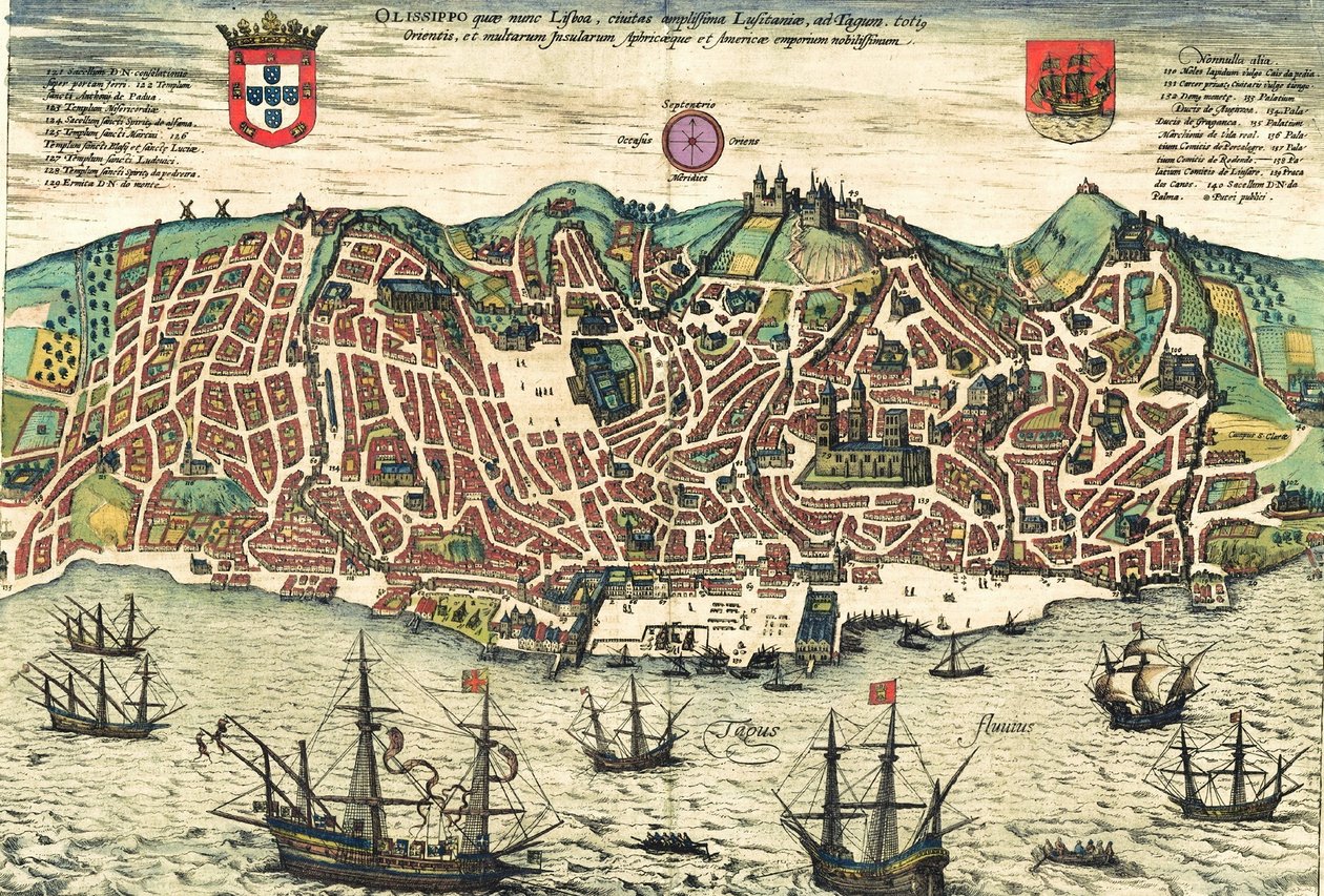 Portugália alkotó: Georg and Hogenberg Franz (1535 90) Braun