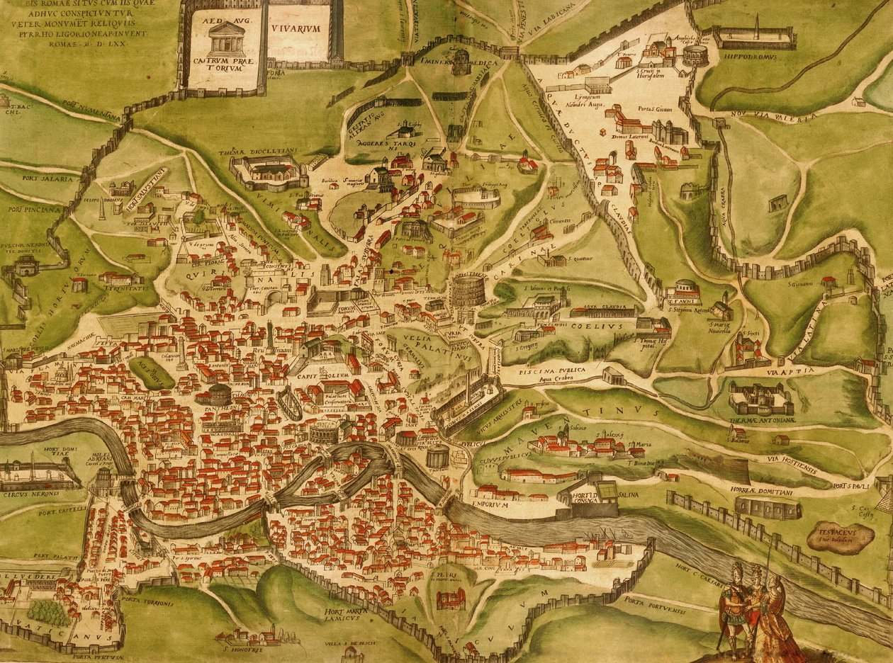 Róma, Olaszország alkotó: Georg and Hogenberg Franz (1535 90) Braun