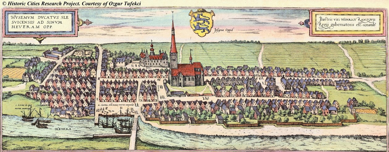 Schleswig Holstein alkotó: Georg and Hogenberg Franz (1535 90) Braun