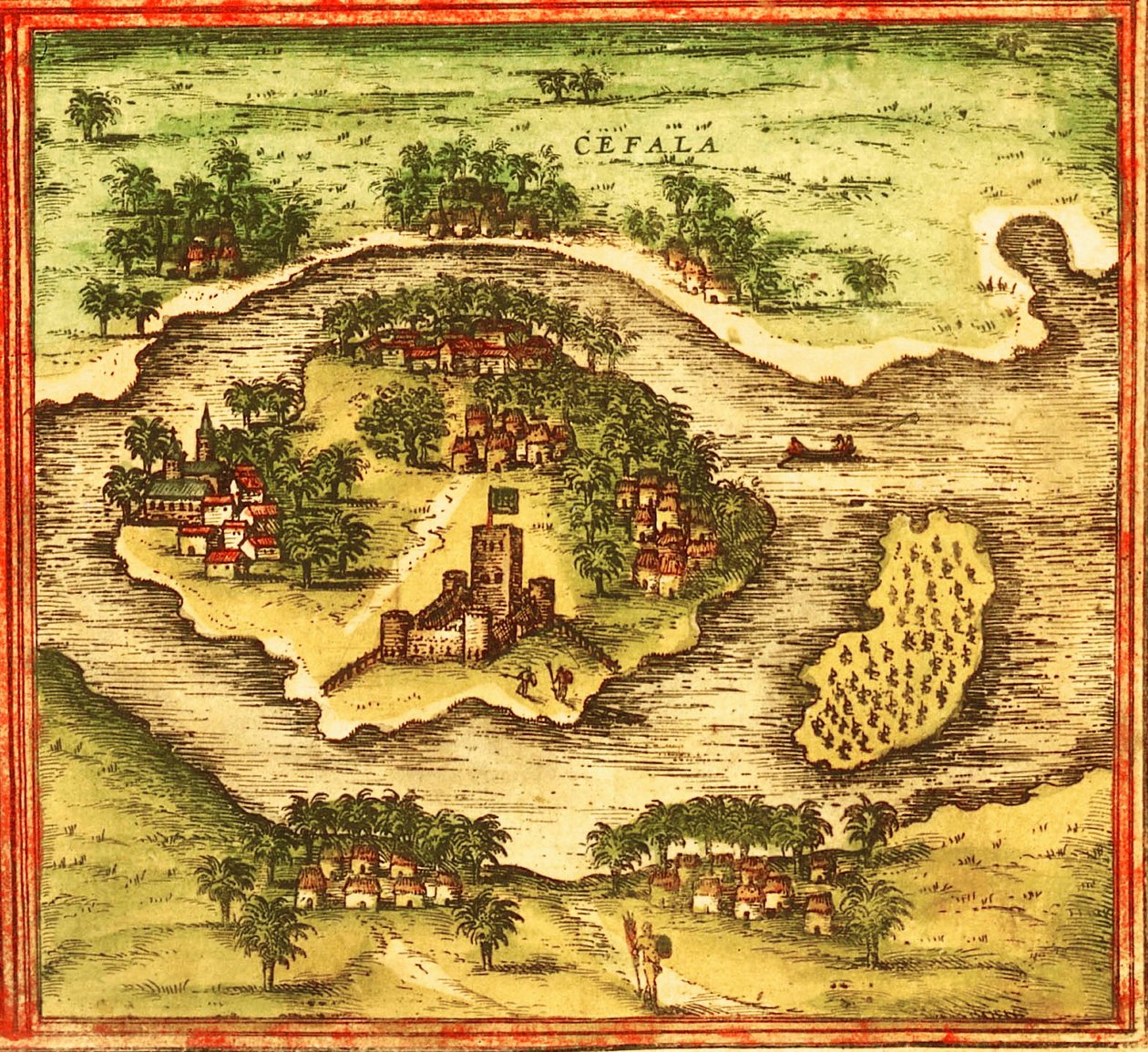 Sofala, Mozambik alkotó: Georg and Hogenberg Franz (1535 90) Braun