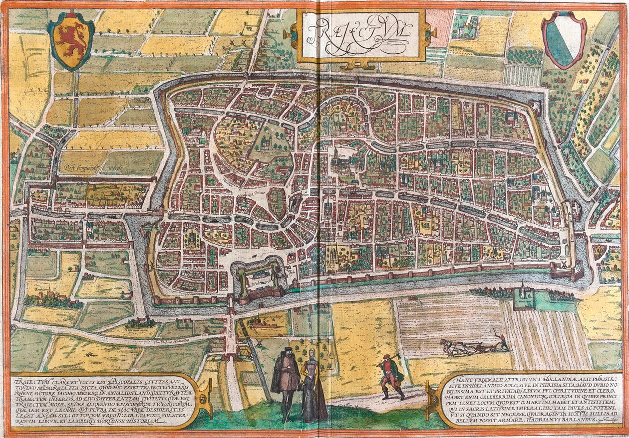 Utrecht, Hollandia alkotó: Georg and Hogenberg Franz (1535 90) Braun