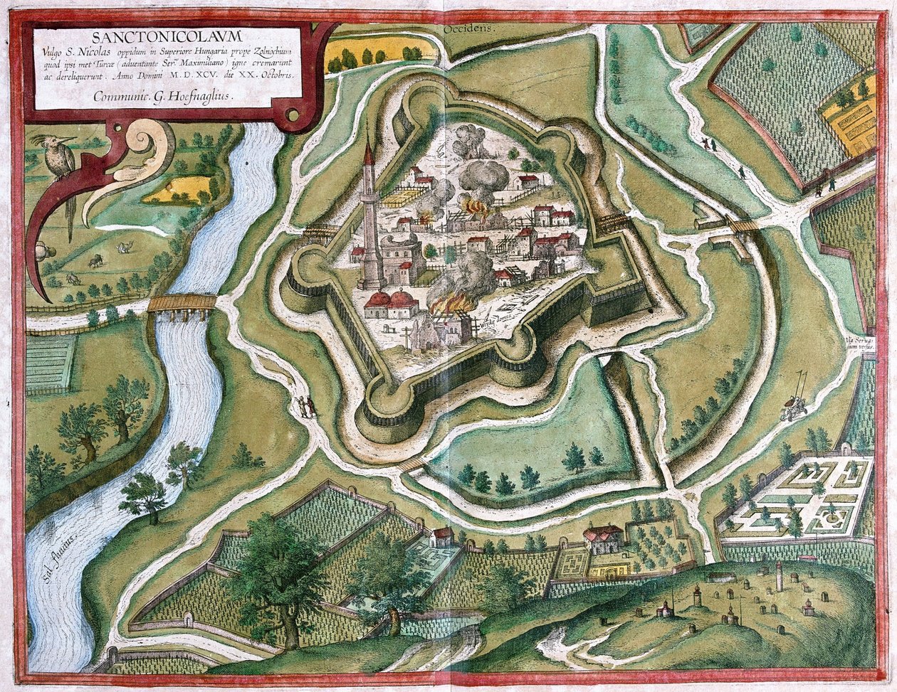 Törökszentmiklós, Magyarország (metszet alkotó: Georg Braun and Hogenberg Franz