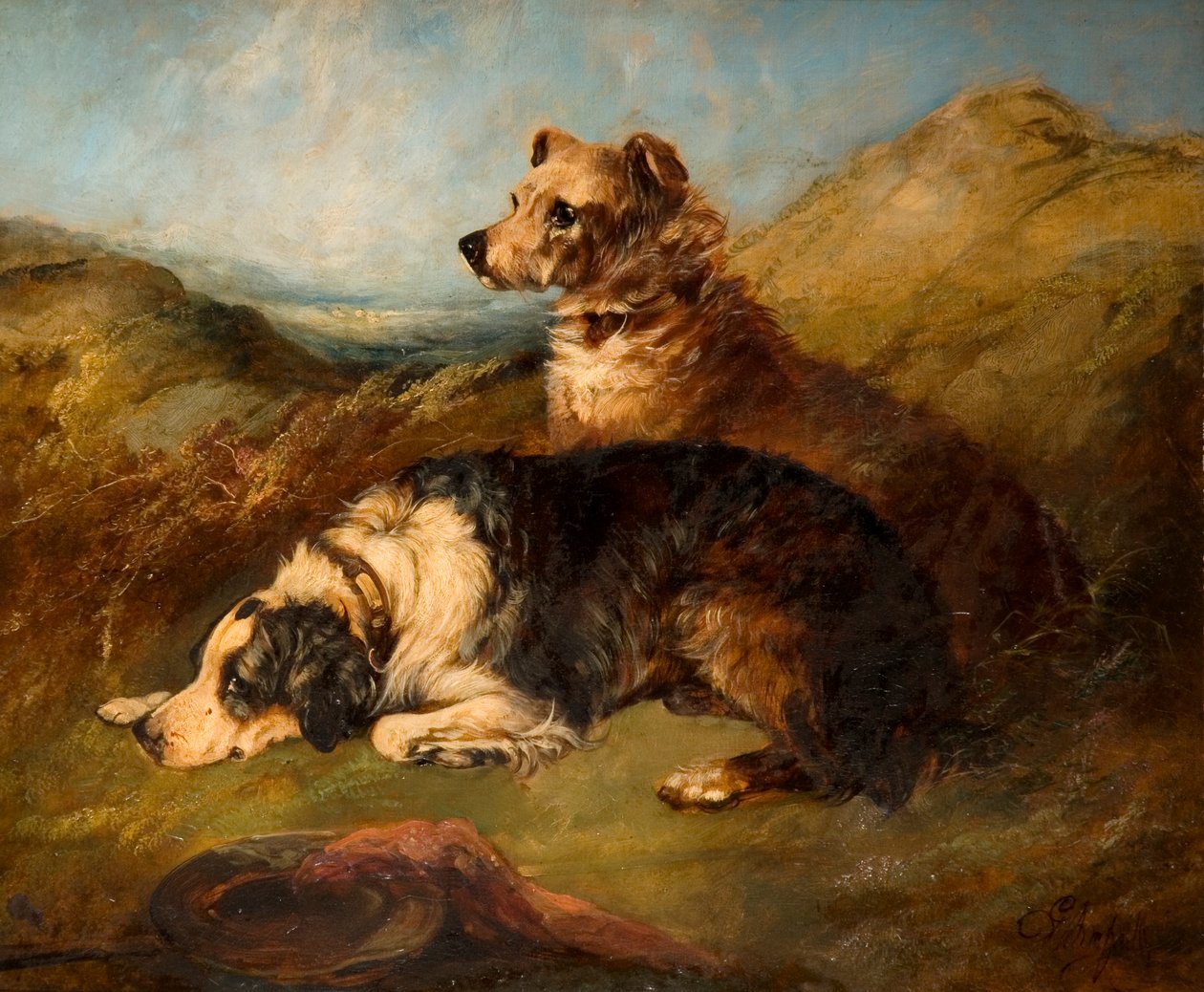 Várakozás alkotó: George Armfield