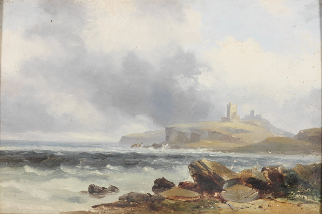 Dunstanburgh kastély alkotó: George Balmer