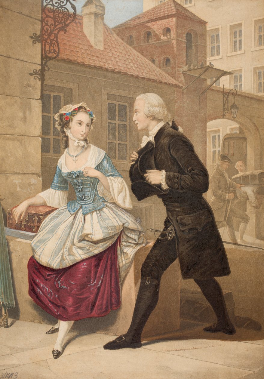 Első benyomások, 1851 alkotó: George Baxter