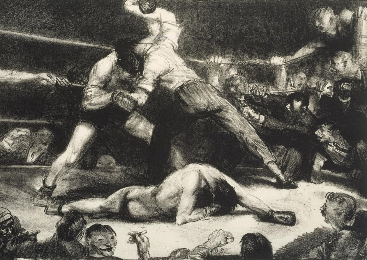 A Knock-Out alkotó: George Wesley Bellows