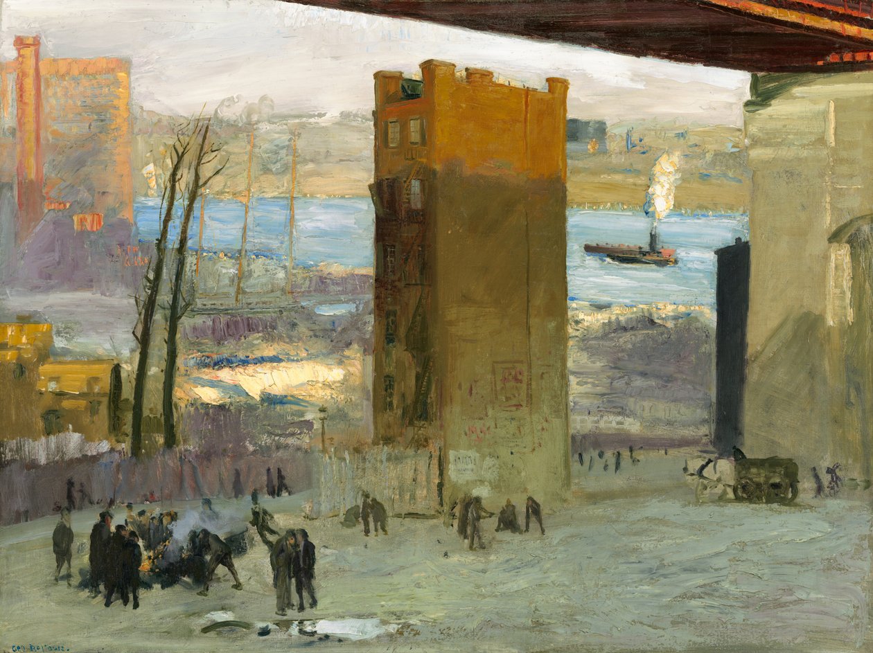 A magányos bérház alkotó: George Wesley Bellows