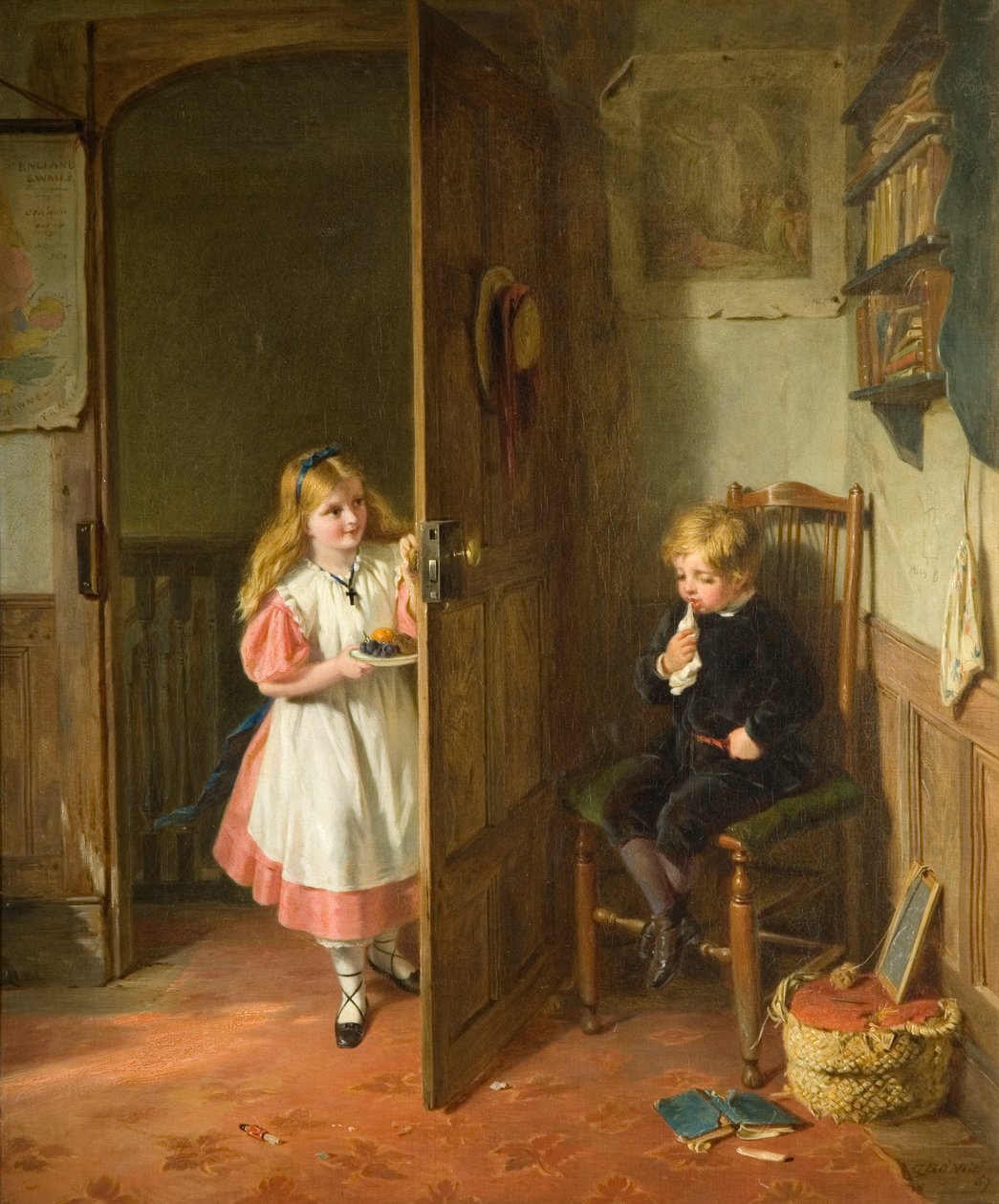 A szemtelen fiú, 1867 alkotó: George Bernard O