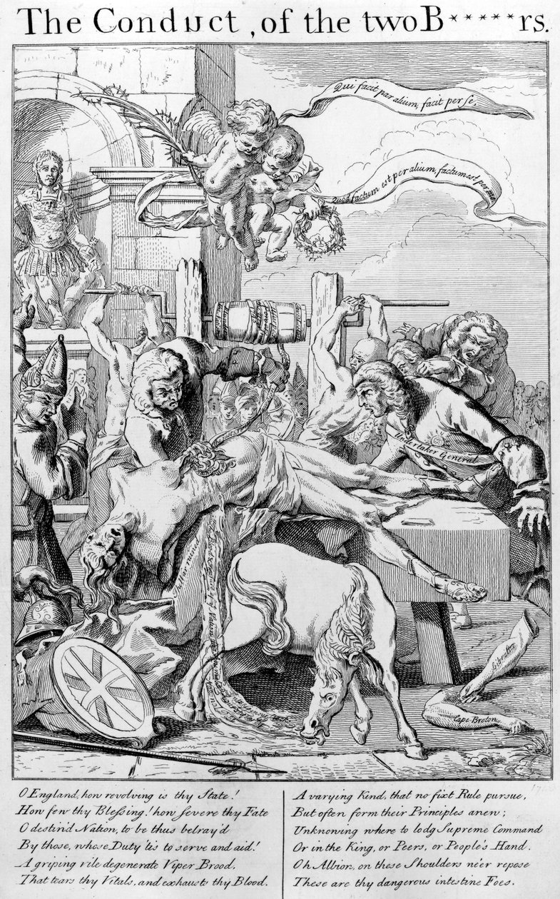A két B*****rs magatartása, 1749 alkotó: George Bickham