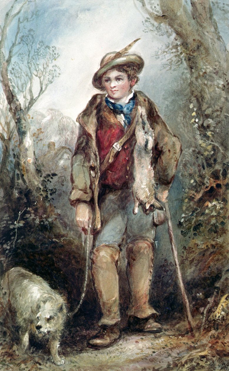 Fiú nyulakkal alkotó: George Bryant Campion