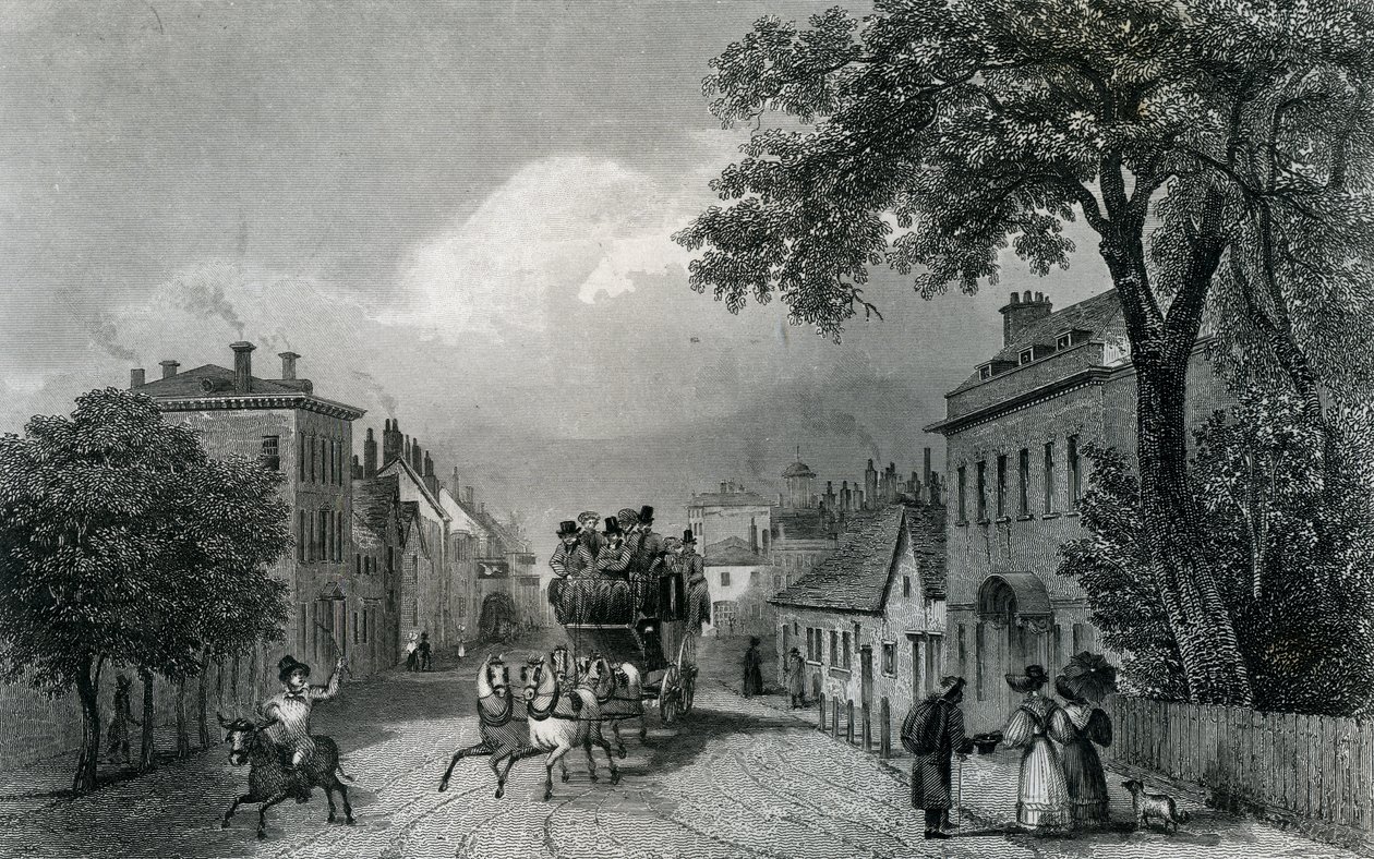 Witham, Essex, vésette William Watkins, 1832 körül alkotó: George Bryant Campion