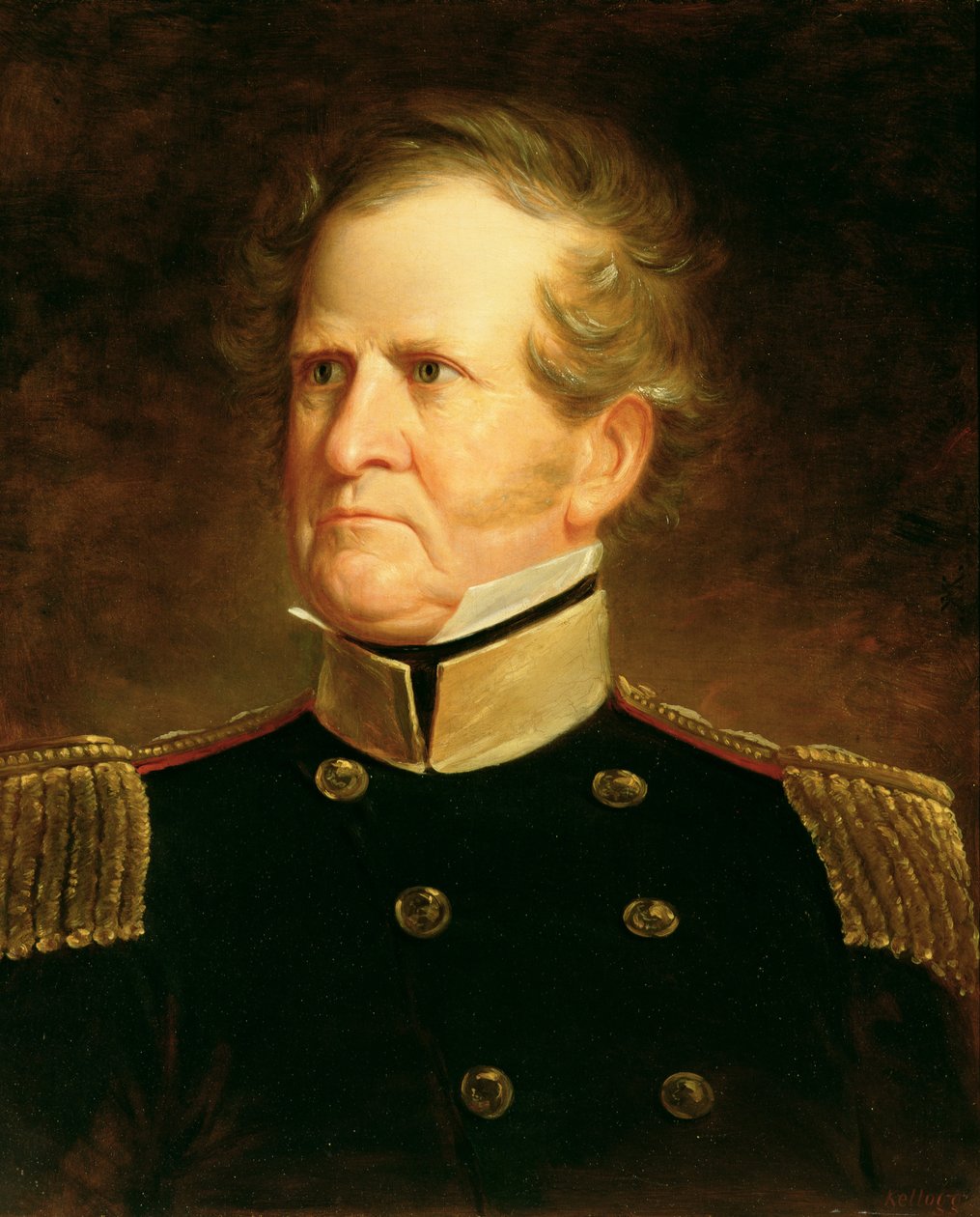 Winfield Scott tábornok (1786-1866), 1835 körül alkotó: George Catlin