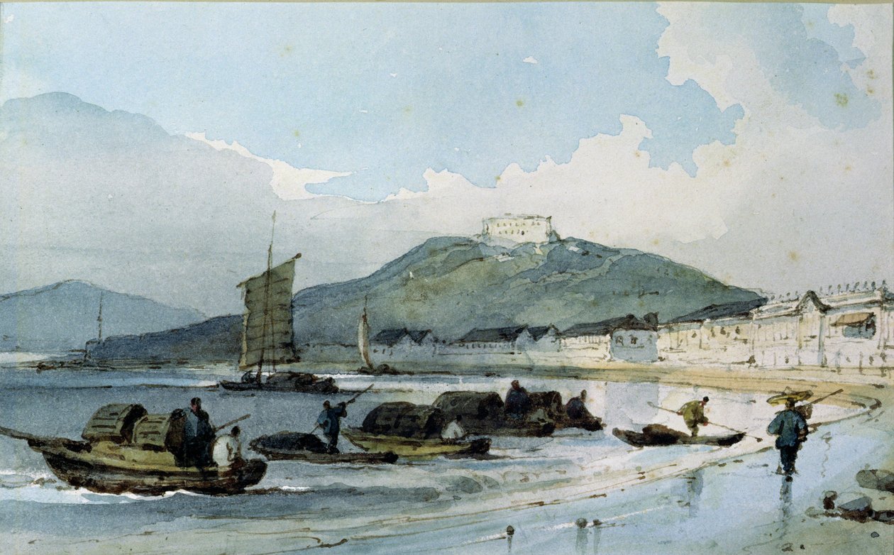 Makaó, Kína kilátása alkotó: George Chinnery