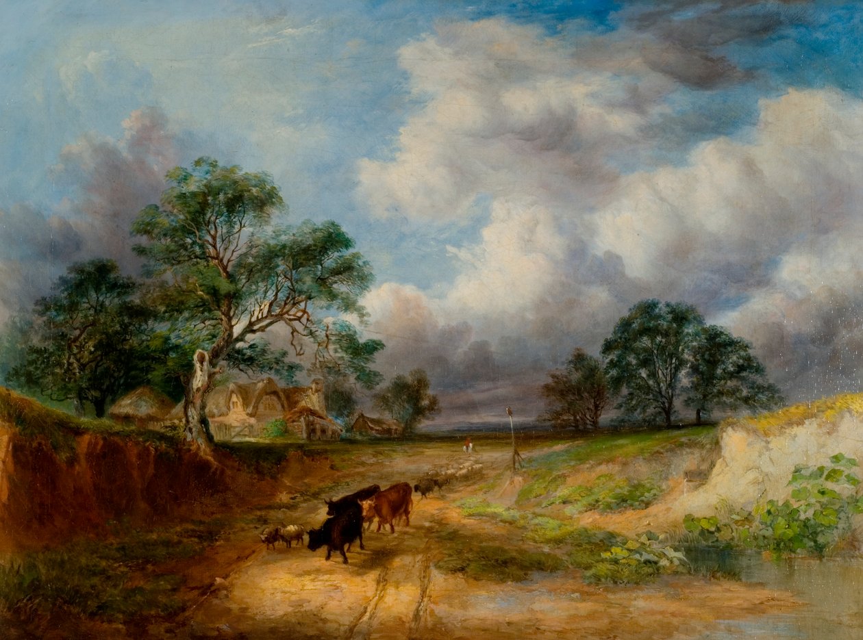 Tájkép alkotó: George Vicat Cole