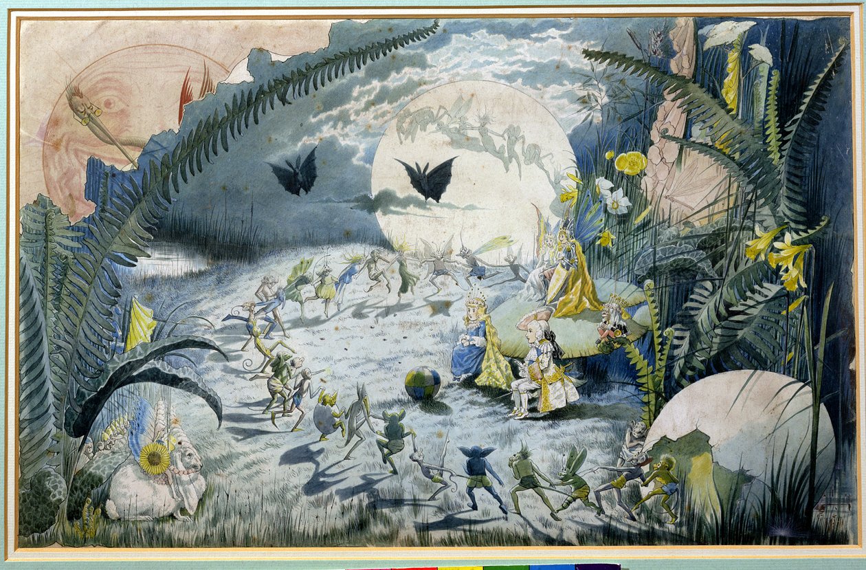 Tündértalálkozó alkotó: George Cruikshank