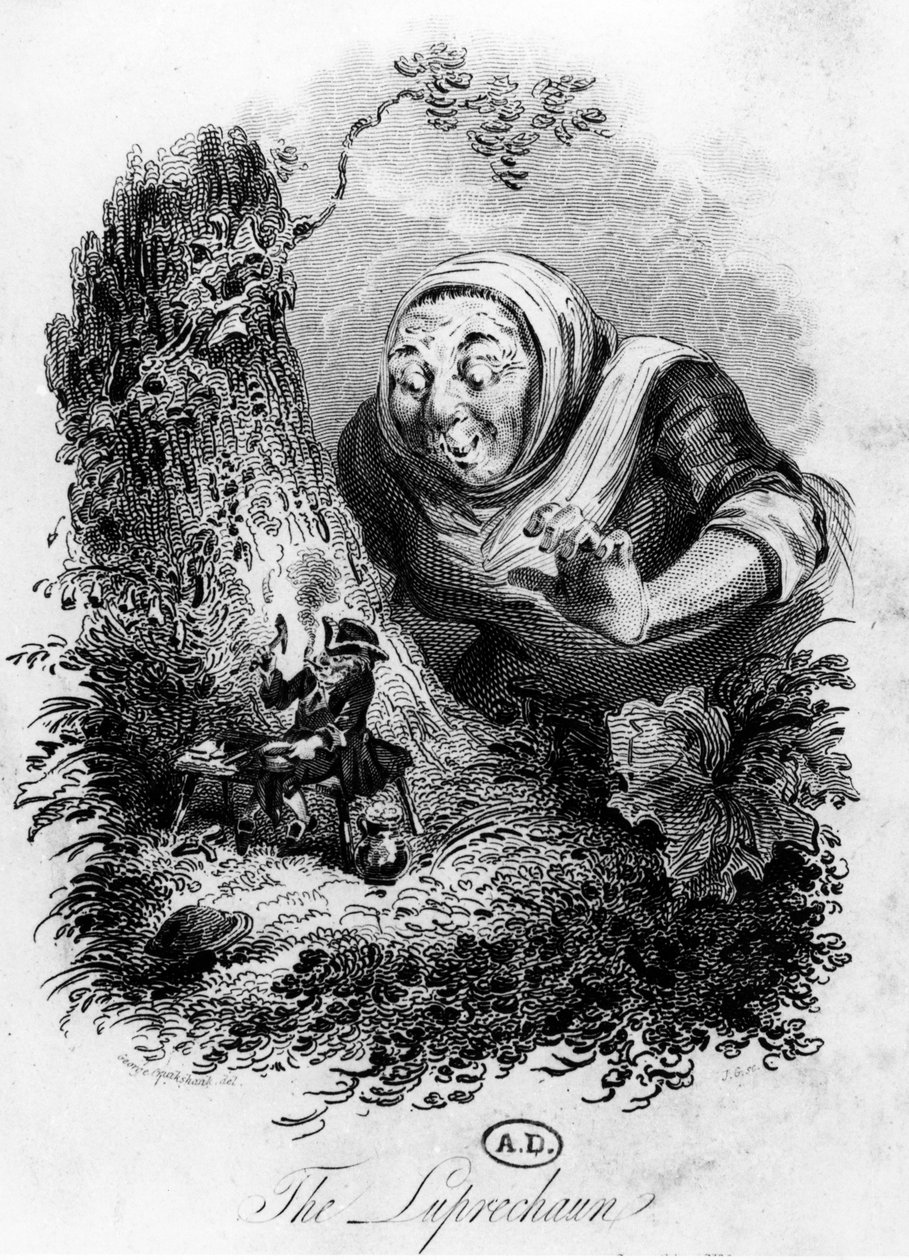 A kobold, 1800-50 körüli évek alkotó: George Cruikshank