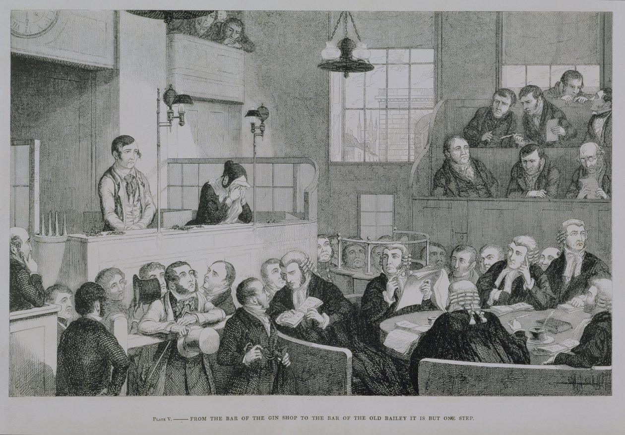 The Trial at the Old Bailey, „The Drunkard