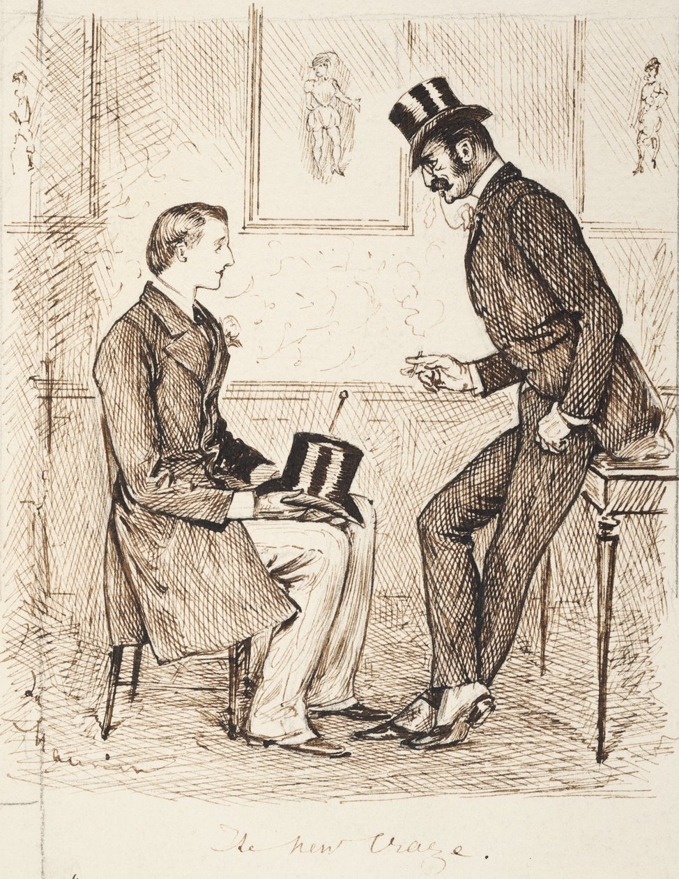 Az Új Őrület alkotó: George du Maurier