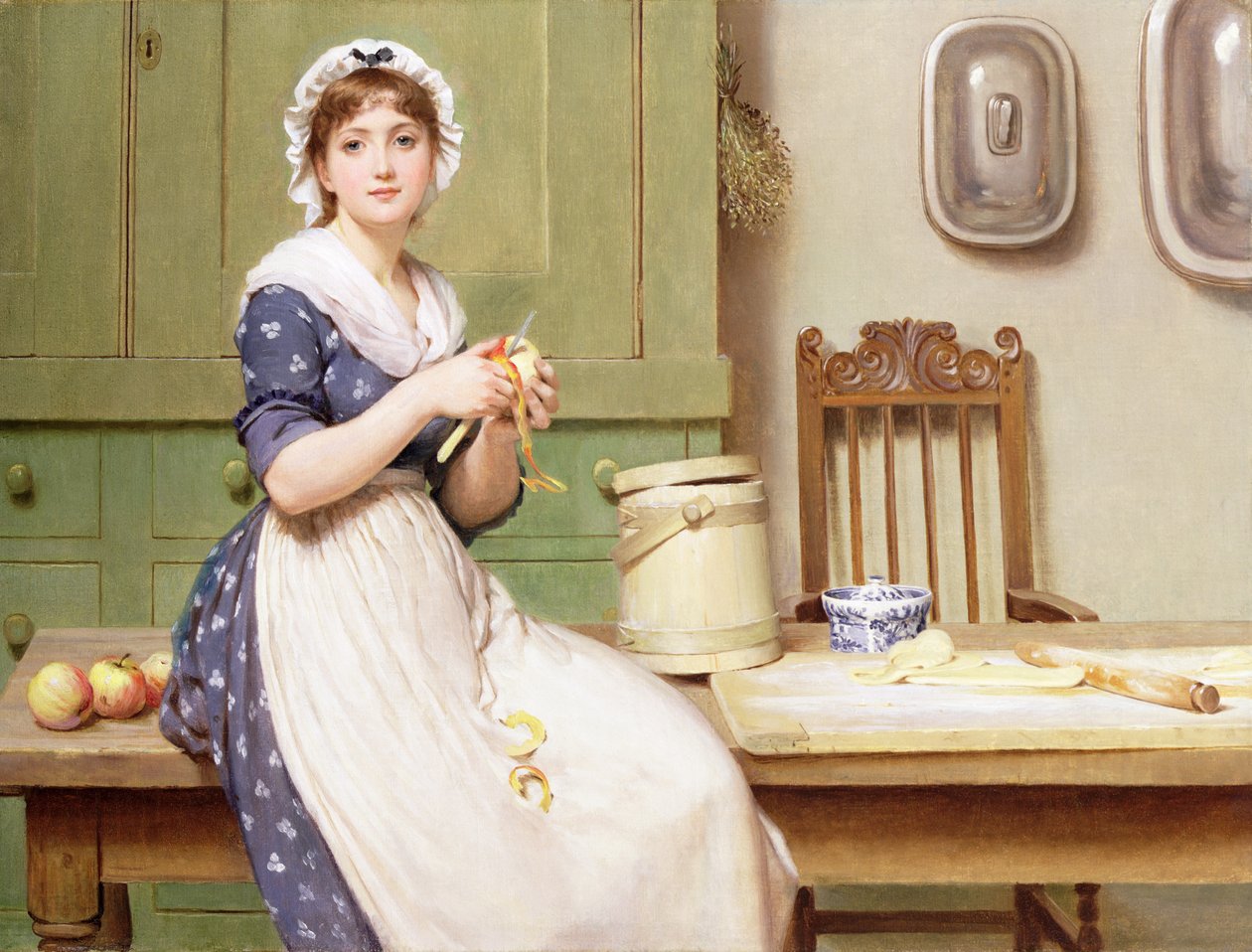 Almás gombóc alkotó: George Dunlop Leslie