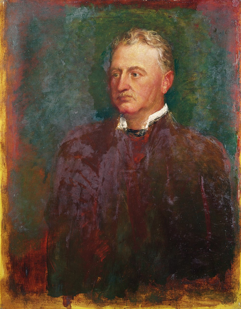 Cecil John Rhodes (1853-1902) portréja, 1898 alkotó: George Frederick Watts