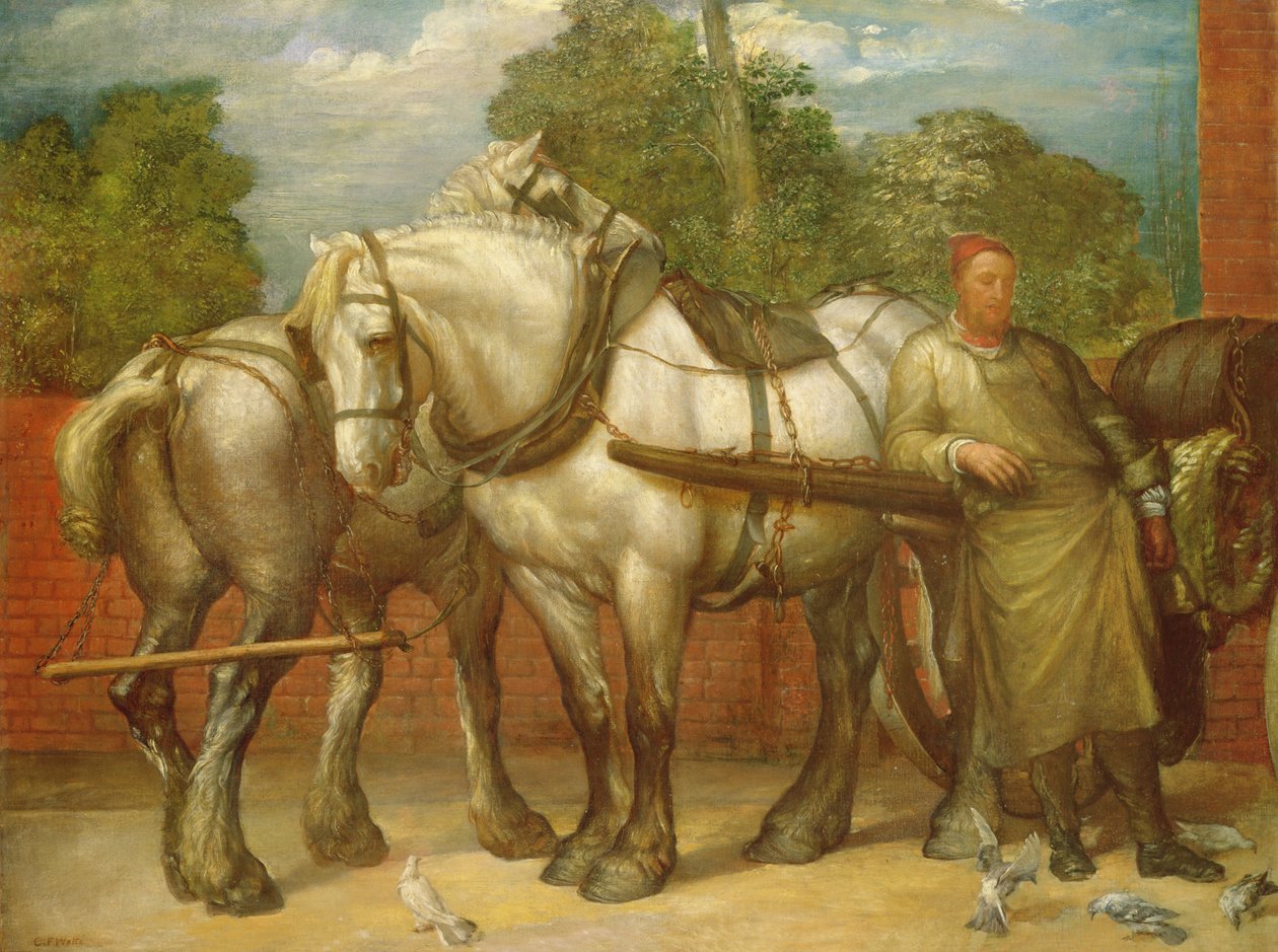 A déli pihenő alkotó: George Frederick Watts