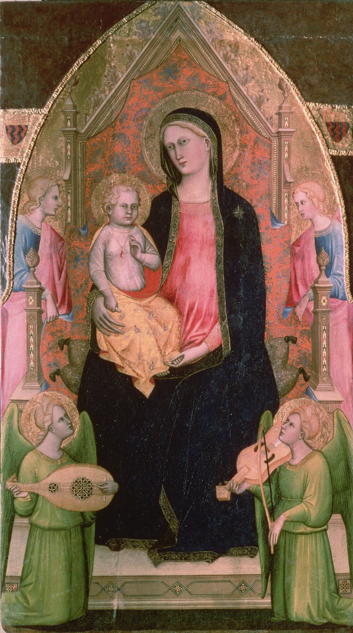 Madonna és gyermeke (14. század) alkotó: George Gaston Christiani
