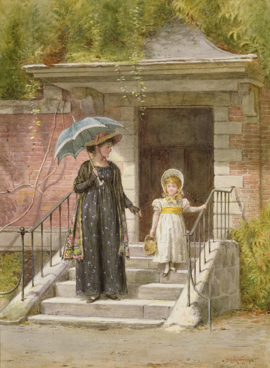 Vásárolni menni alkotó: George Goodwin Kilburne