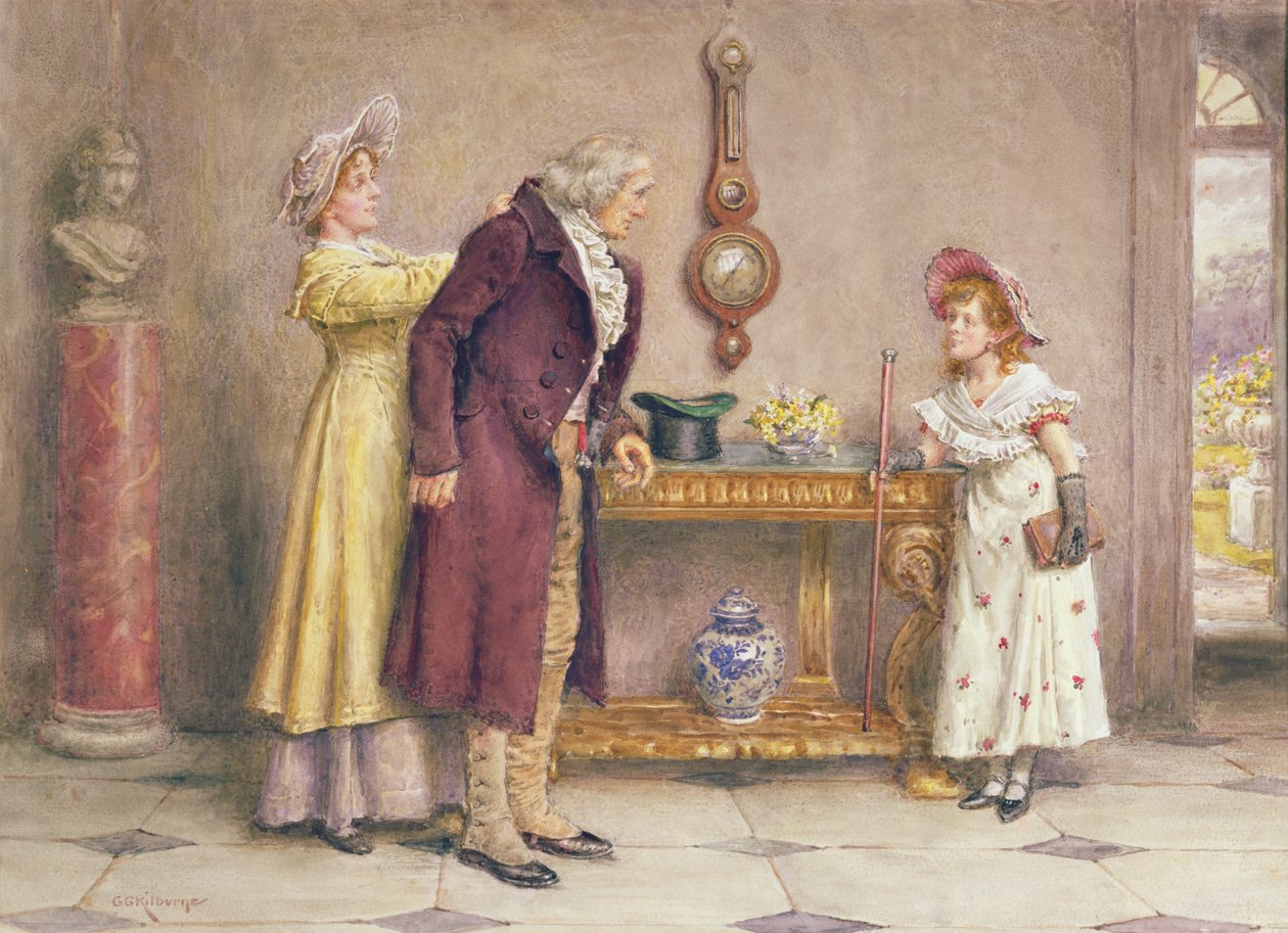 Vasárnap reggel alkotó: George Goodwin Kilburne