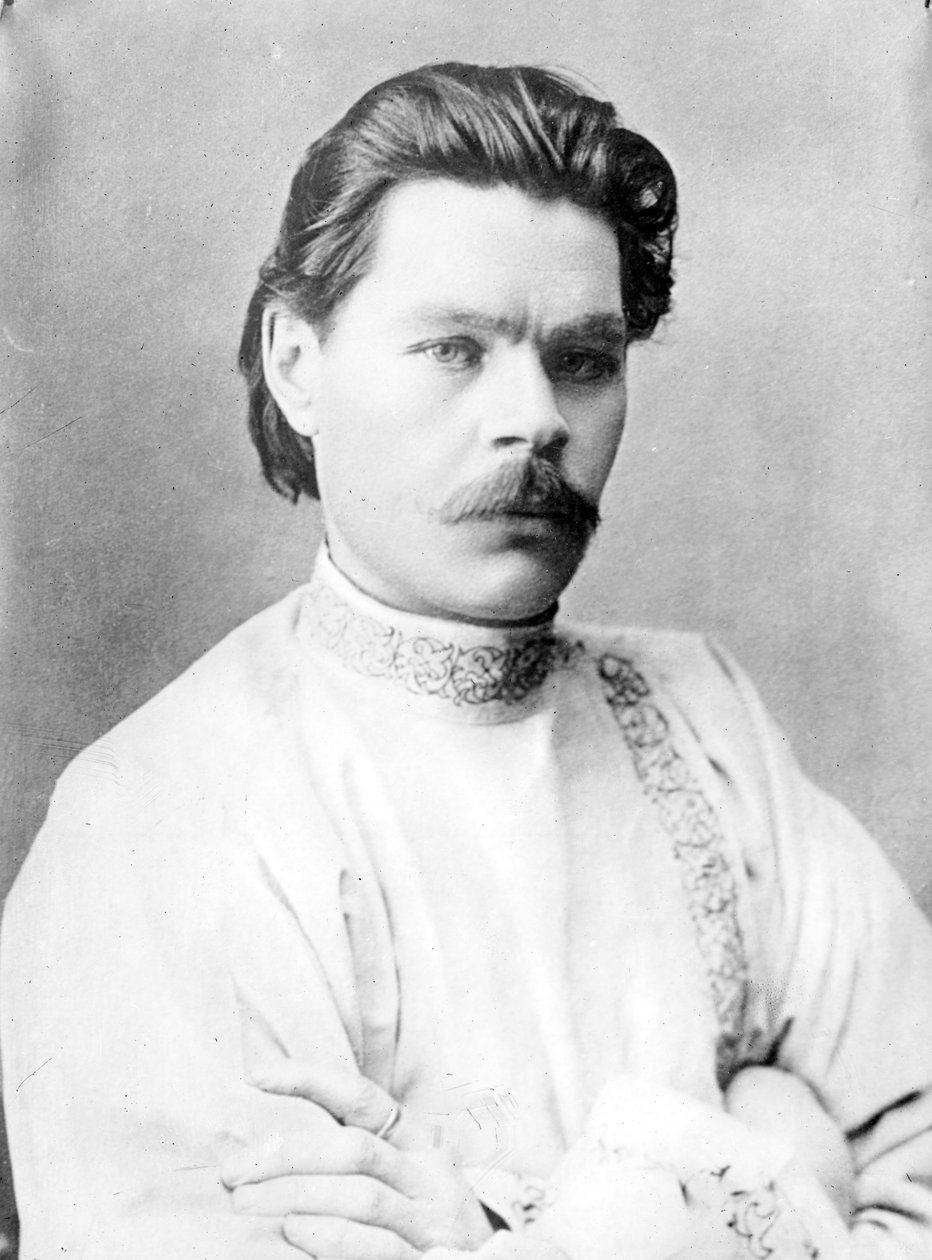 Maxim Gorkij, 1910 alkotó: George Grantham Bain