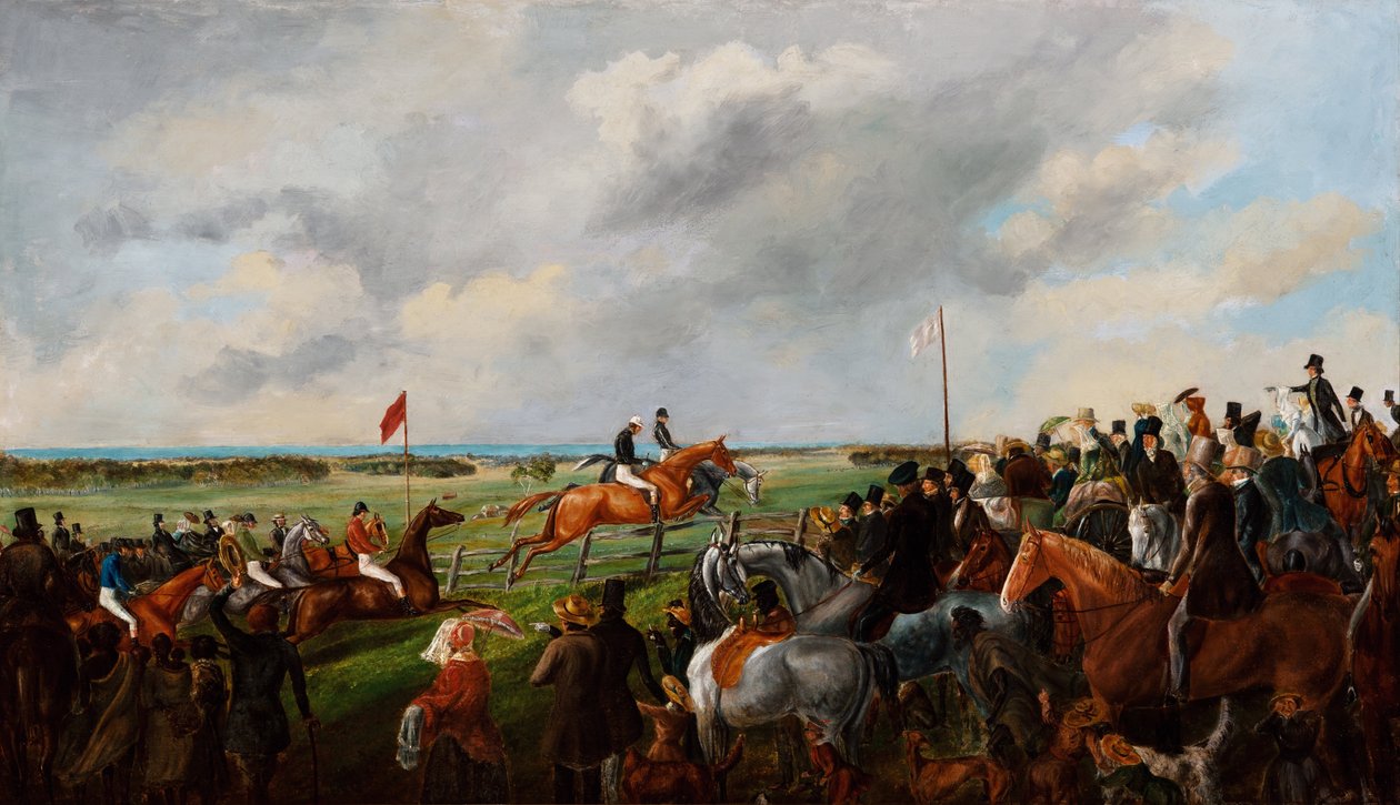 Az első toronyvágás Dél -Ausztráliában, 1846. szeptember 25 alkotó: George Hamilton