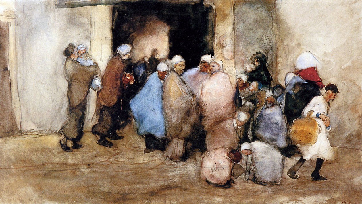 A leves forgalmazása alkotó: George Hendrik Breitner