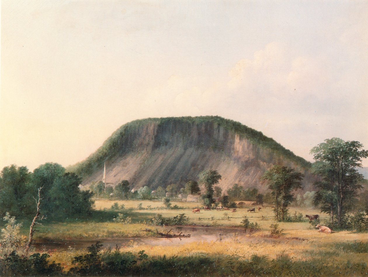 West Rock, New Haven alkotó: George Henry Durrie