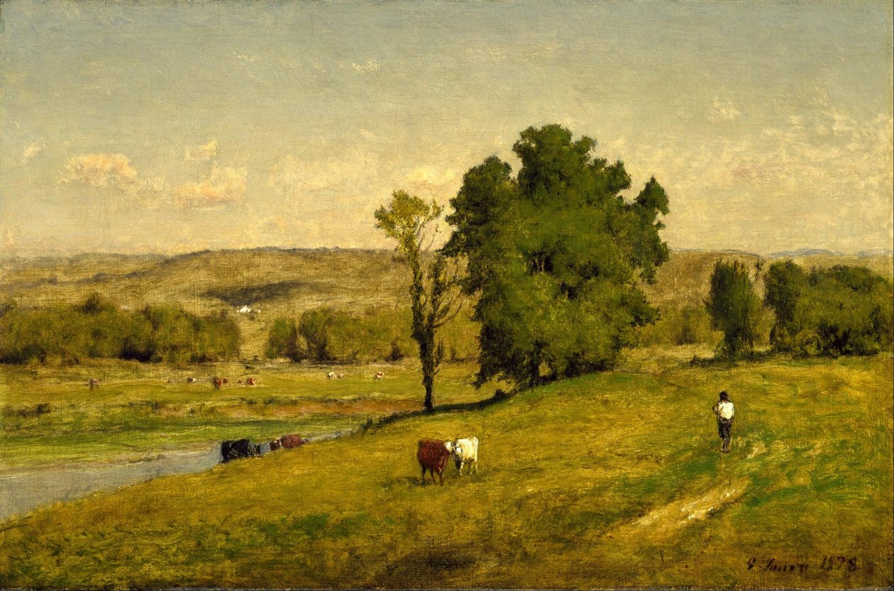 Tájkép alkotó: George Inness