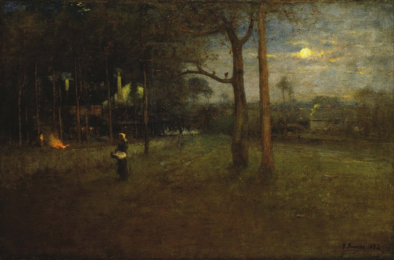 Holdfény, Tarpon Springs alkotó: George Inness