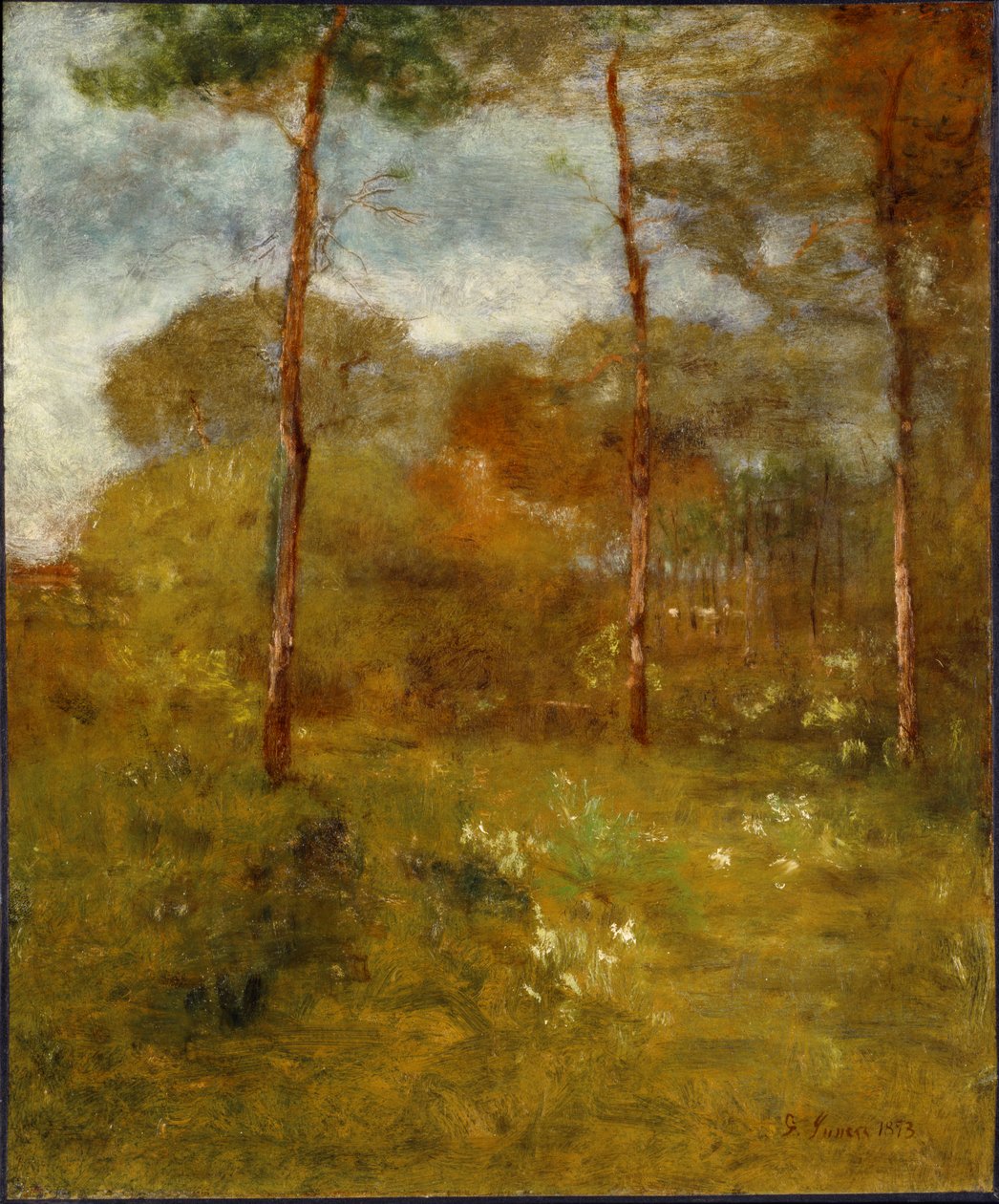 Orange Road, Tarpon Springs alkotó: George Inness