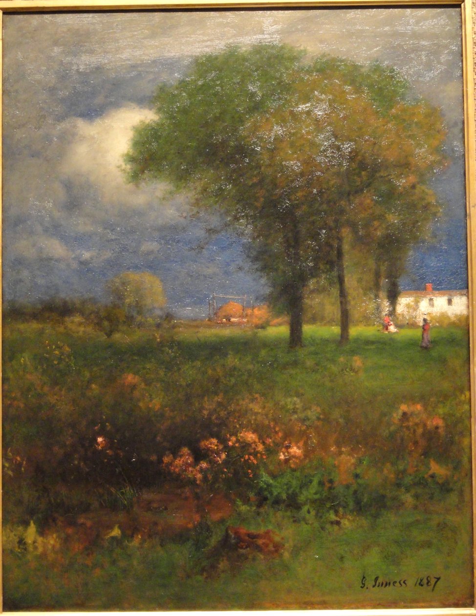 Szeptember Délután alkotó: George Inness