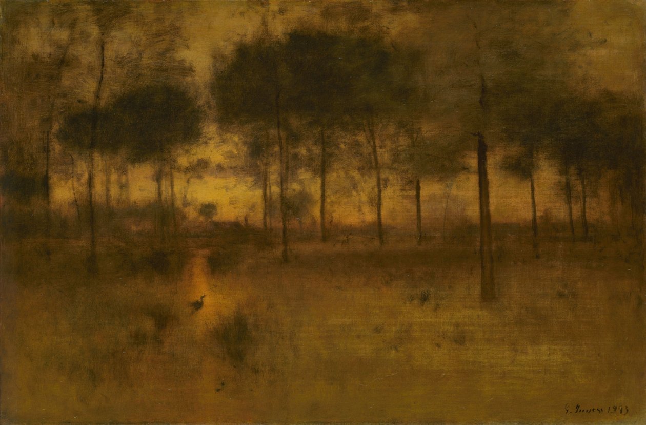 A gém otthona alkotó: George Inness