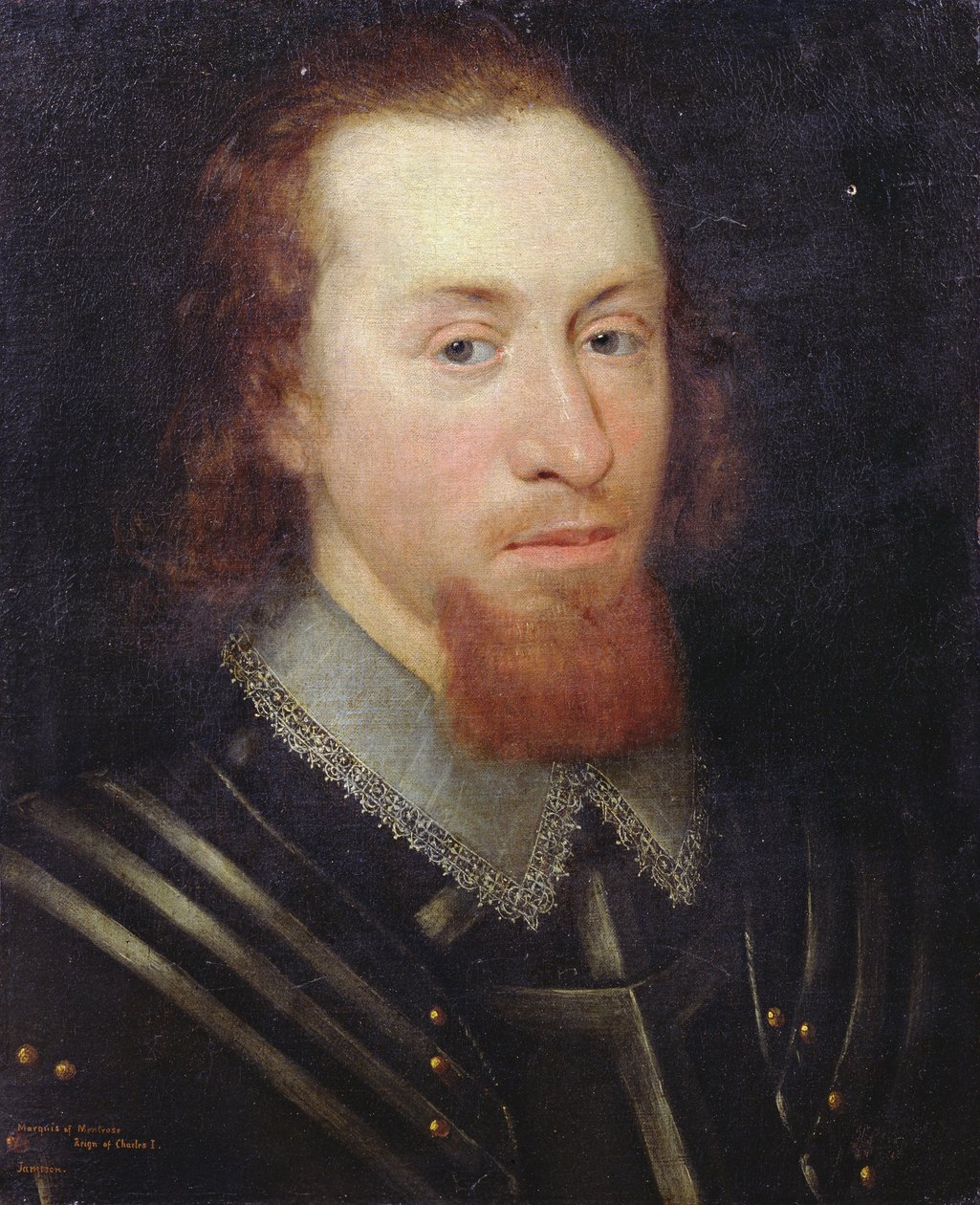James Graham, Montrose márki portréja, 1640 körül alkotó: George Jamesone