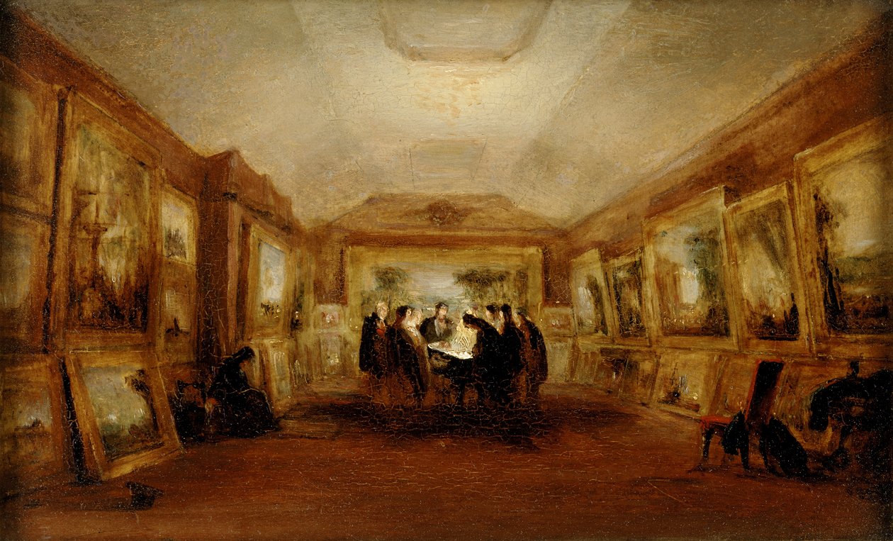 Turner teste államban, 1851. december 29., 1851. után (olaj, malomdeszka) alkotó: George Jones