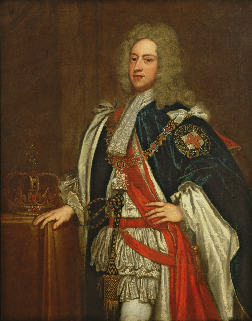 II. György (1683-1760) alkotó: George Knapton