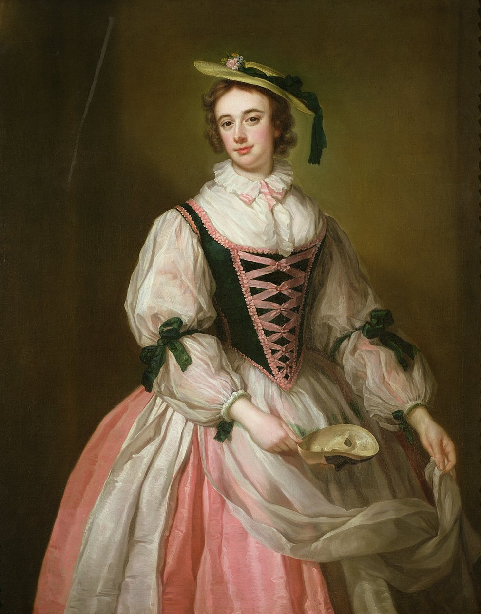Frances Macartney portréja, 1745 körül alkotó: George Knapton