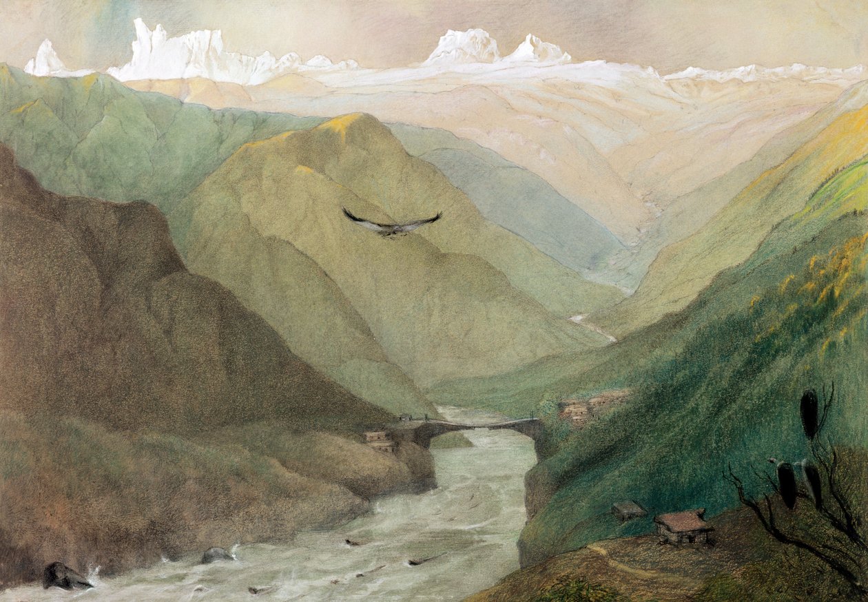 Kasmír, 1860 körül alkotó: George Landseer