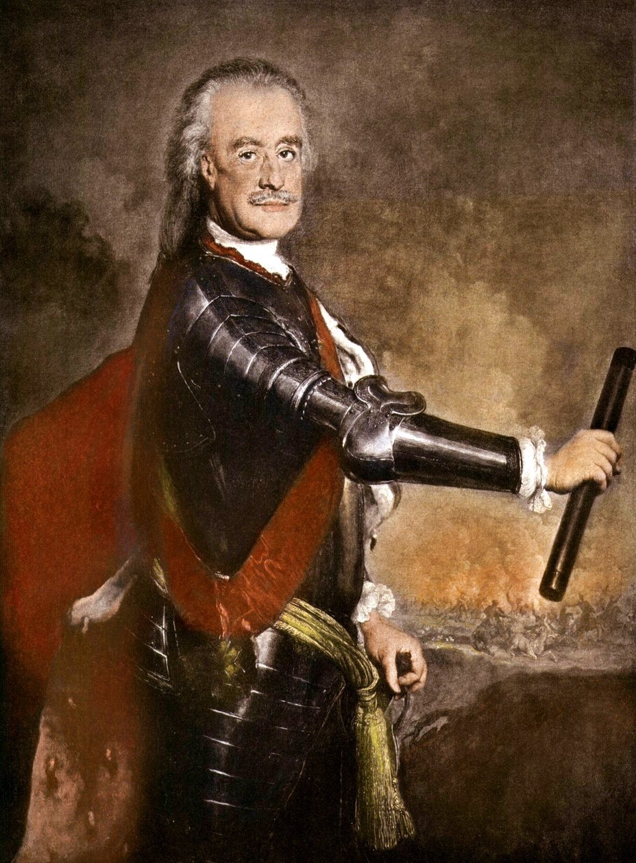 Anhalt-Dessaui Lipót (1676-1747) alkotó: George Lisiewski
