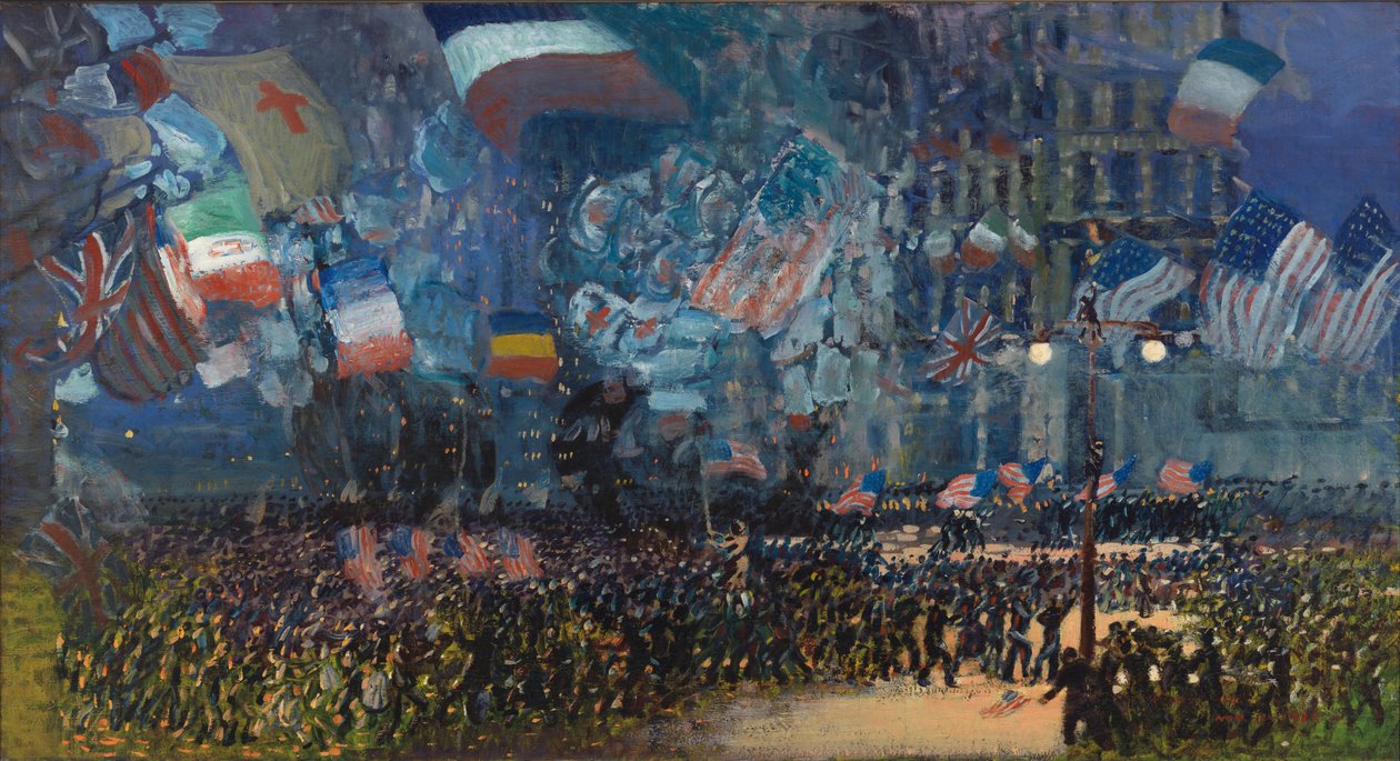 Fegyverszünet éjszakája alkotó: George Luks