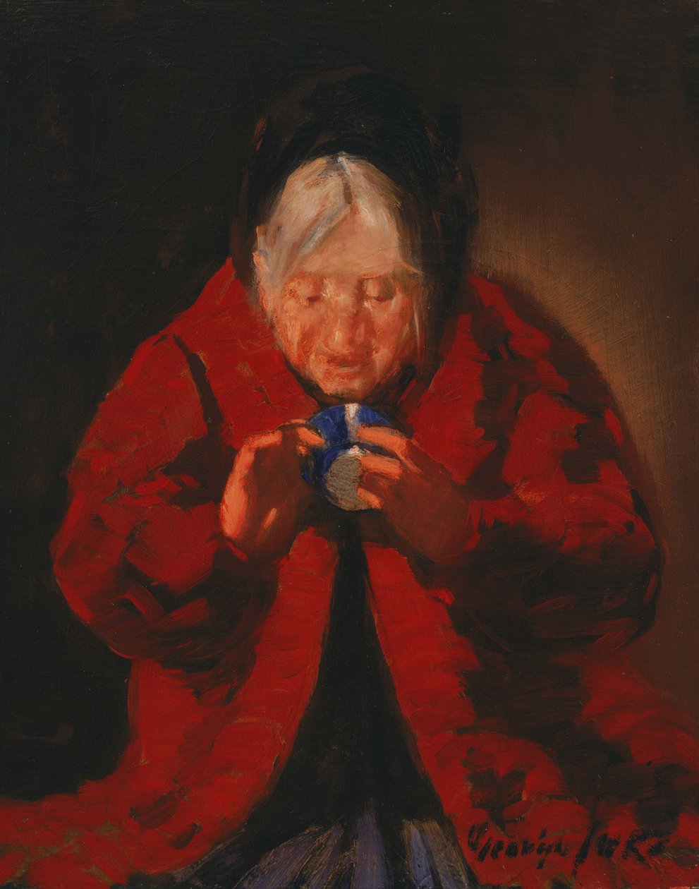 A vagyon elmesélése alkotó: George Luks